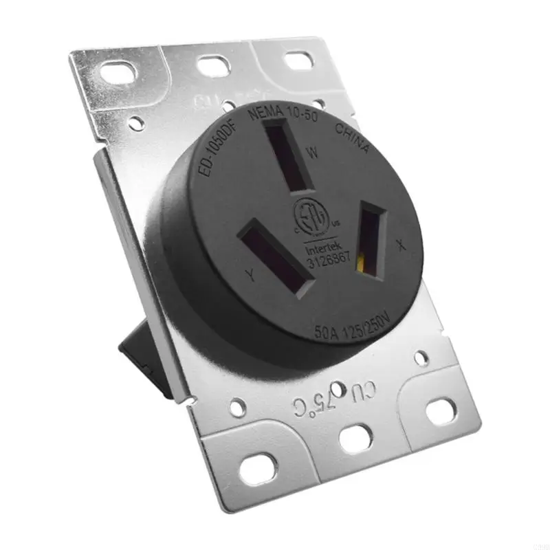 

G99B Deavy Duty 50a 125V/250V NEMA 10 50p Outlet с коррозионным корпусом