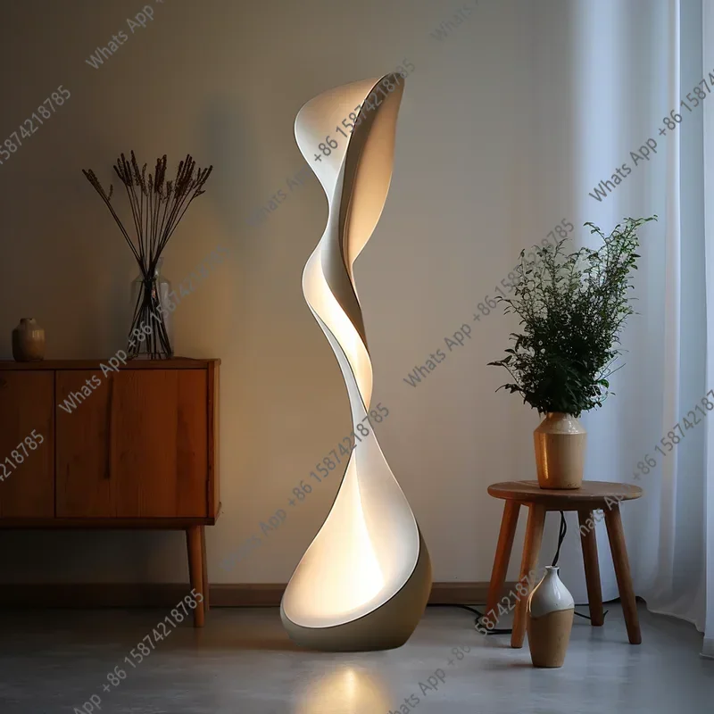 

Z New upright sculpture floor lamp - an artistic and luxurious decorative piece for decorating the entrance hall of your home