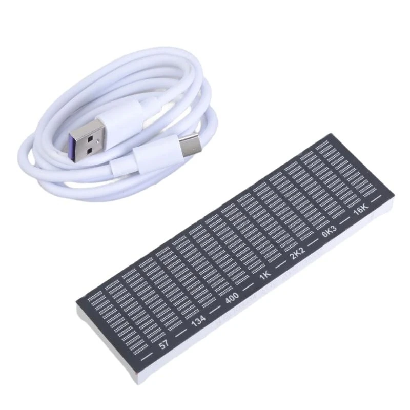 شاشة LED لطيف الموسيقى 20 هرتز 25 كيلو هرتز ضوء إيقاع يتم التحكم فيه الصوتي طيف ABS لغرفة الألعاب وأجواء الحفلات