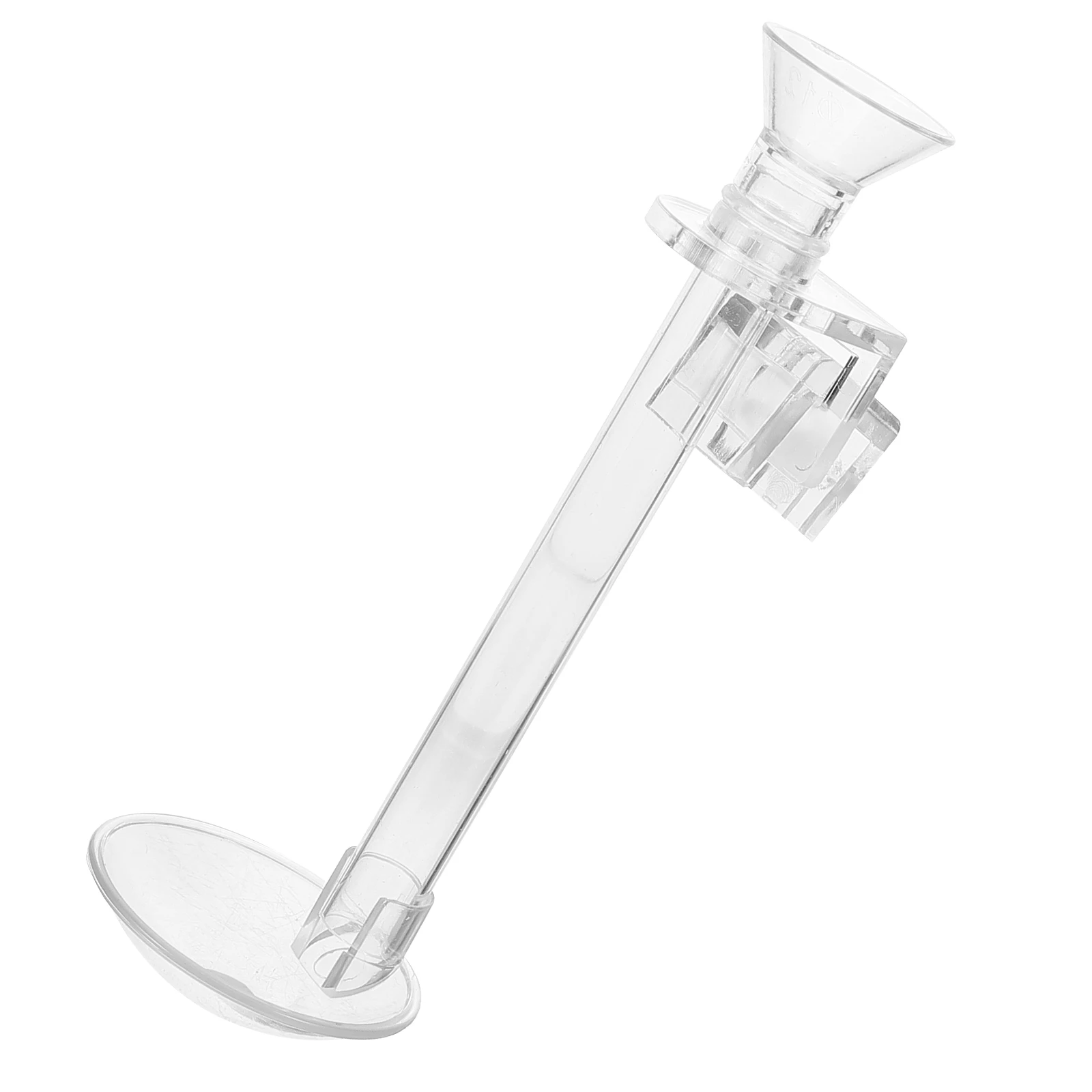 

1 set Aquarium Fish Feeder Transparent Shrimp Feeding Tube Easy Setup No Drift Self-Assembly Acrylic Tool For Betta Tank