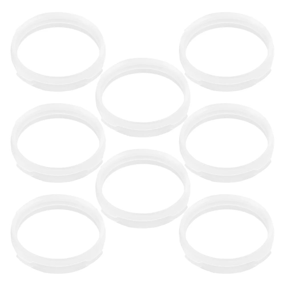 

8pcs Hamster Tunnel Connectors White Cage Fittings For Small Pets Diy Expansion Pipe Accessories Mouse Rabbit Joints