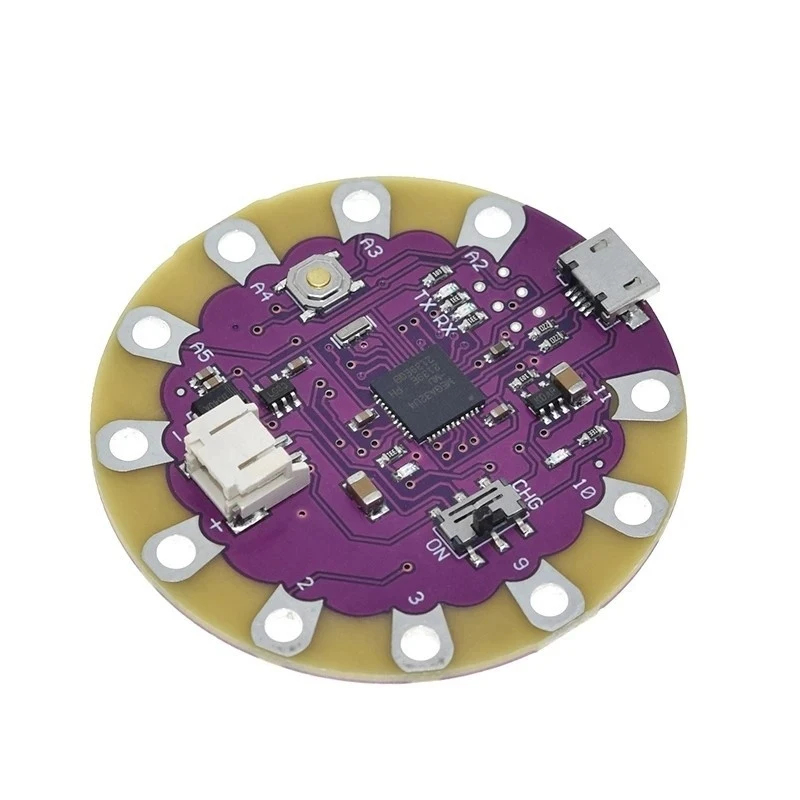 LilyPad Arduino USB ATmega32U4 Board Wearable E-Textile Microcontroller Sewable 3.3V