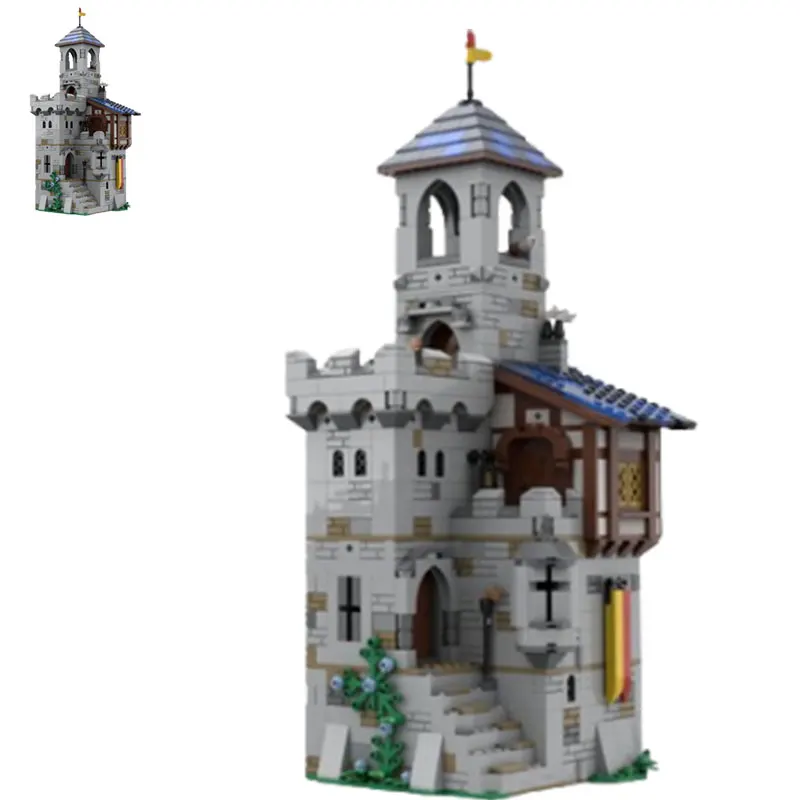 Spot MOC-92106 Creative Building Block Model Puzzle Modular Castle Architecture Children\'s Gift Education Toy Ornament