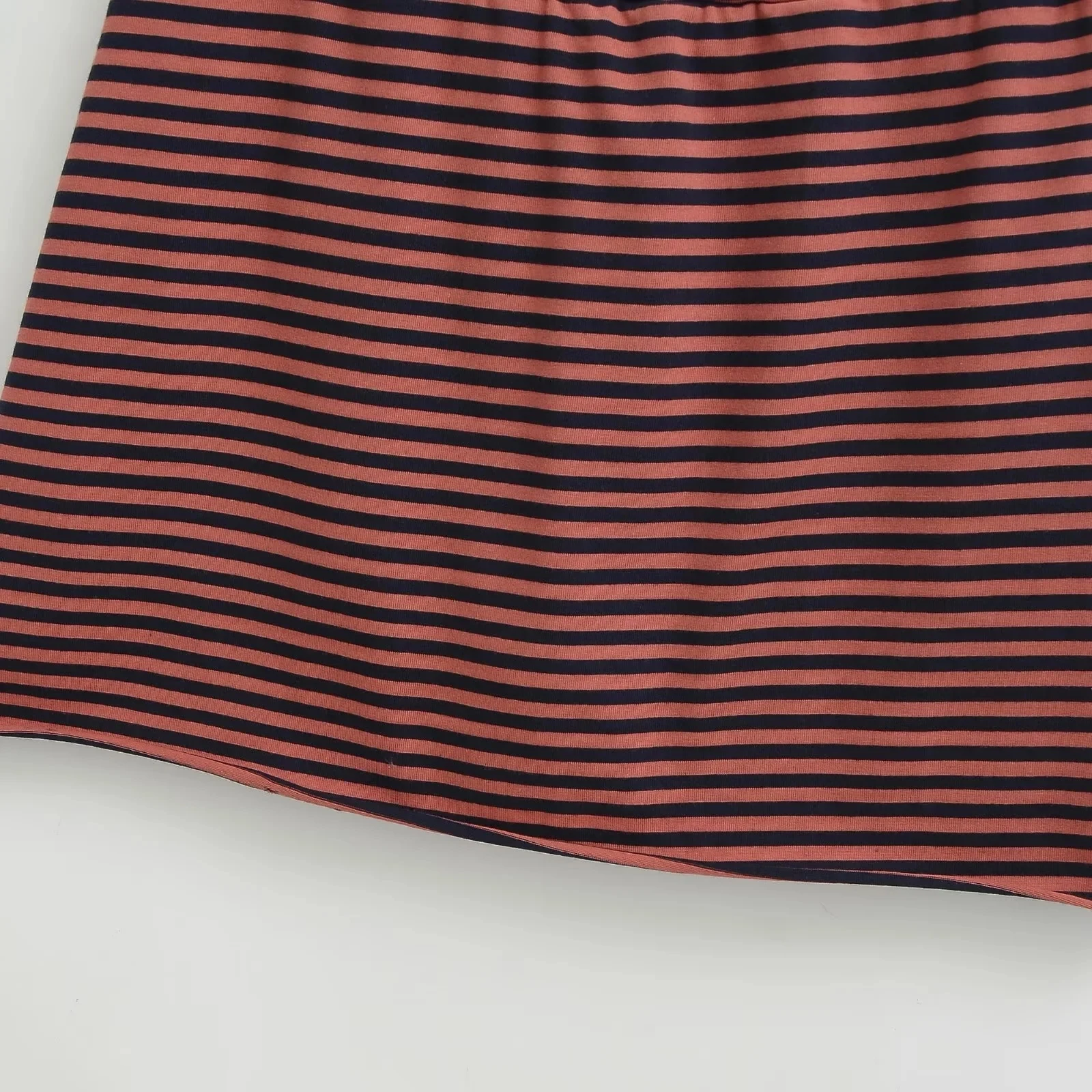 Sexy hoge taille gestreepte a-lijn rok dames zomer thuis afslanken voorkomen blootstelling ort rok trendy meisje