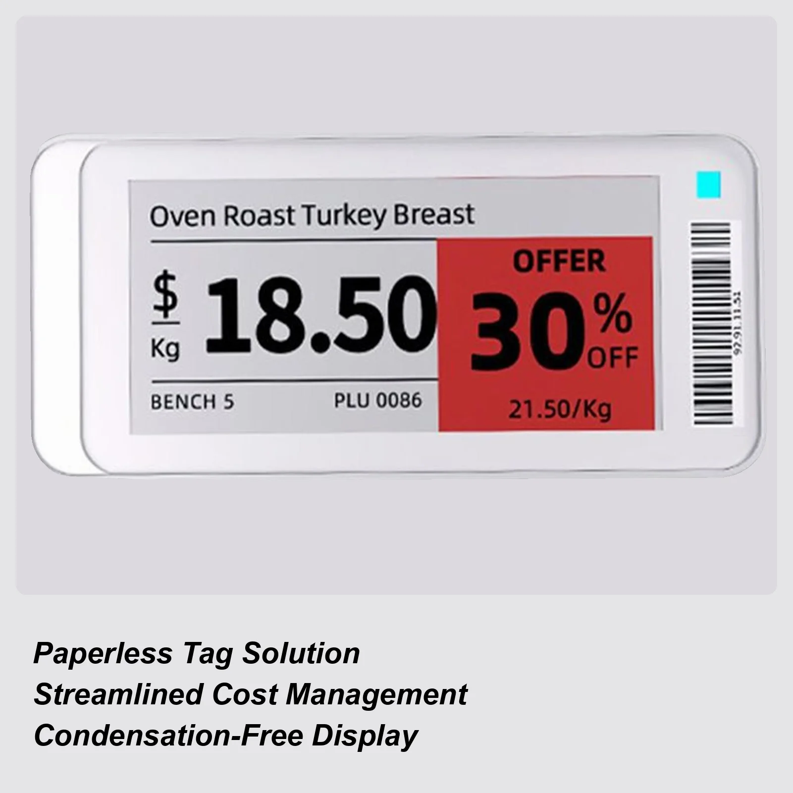 

Система розничной торговли Беспроводная магнитная электрическая интеллектуальная система управления Вывески Бакалея Магазин Цифровая этикетка для офисов Ресторан