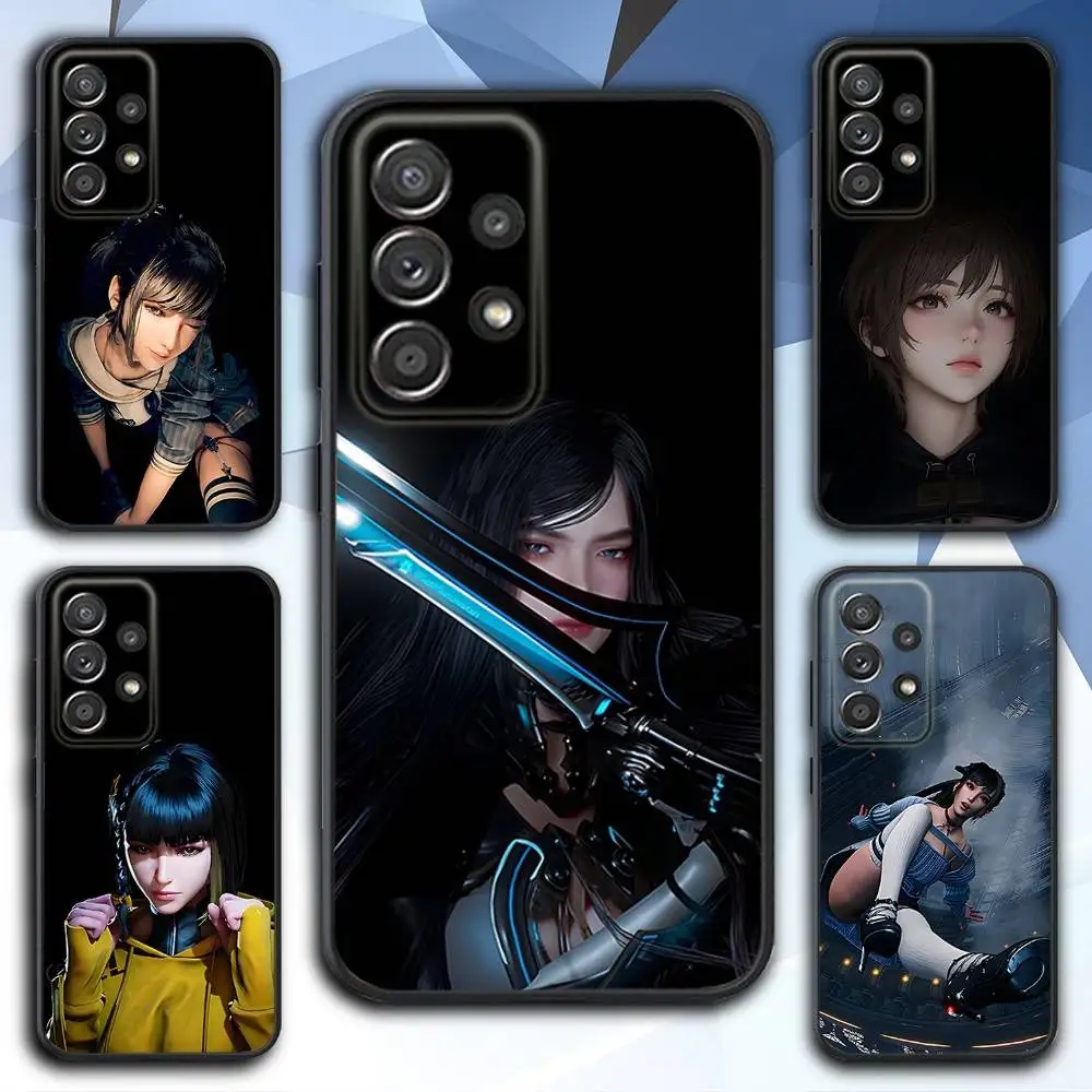 

S-Stellar Game Blades Phone Case For Samsung S 25,24,23,22,30,21,10,9,Ultra,Plus,Lite,FE,4,5 G Soft Black Case