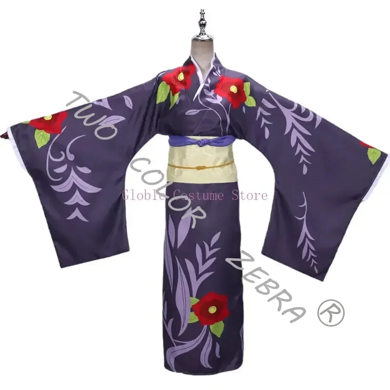 A;3\v,7'd/Anime Tamayo Costume Wig Japanese Kimono Haori Man Woman Halloween Cosplay Costumew.3;v'6\b/ view 3