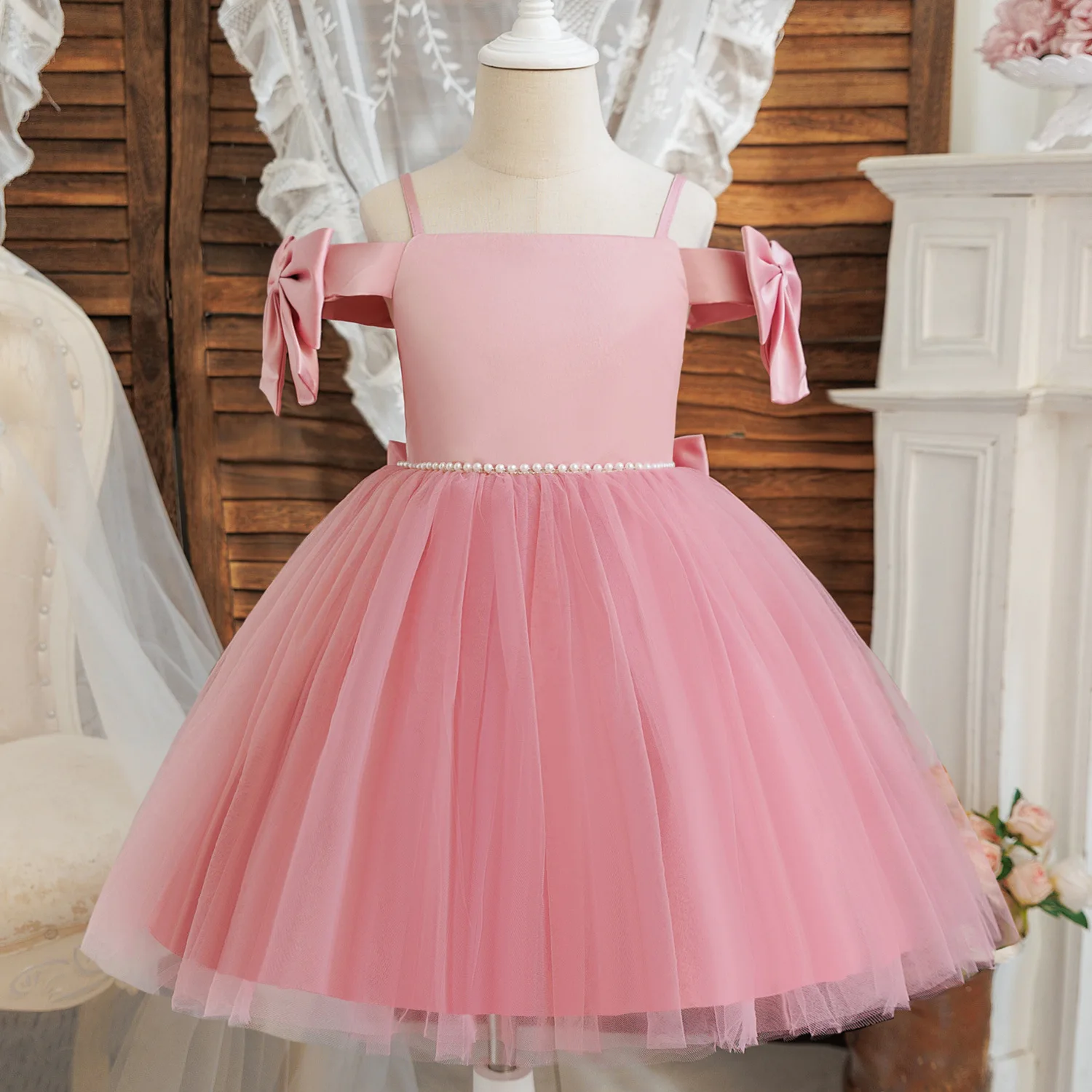 

Платье в стиле принцессы для девочек, блестящая юбка-пачка с пайетками на талии, для вечеринок, 3-8 лет