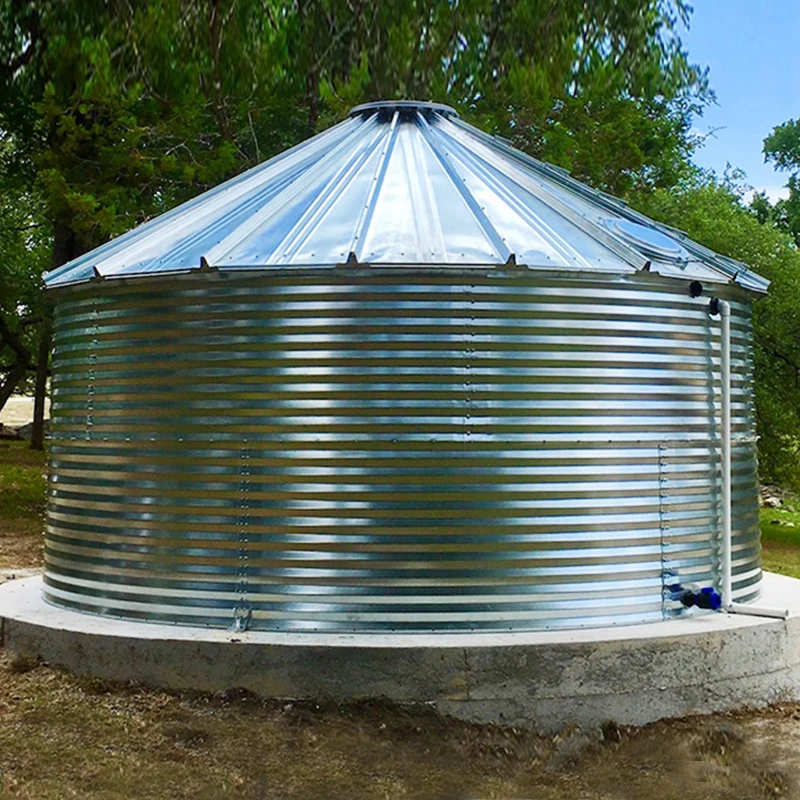 

HDG Home Flexible Water Tank 1-Year Warranty FRP/GRP Material Galvanized Steel Rainwater Harvesting System Irrigation Water Tank