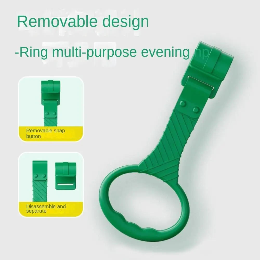 Nursery Rings Pull Up Rings for Babys Learning Standing Colorful Baby Crib Pull Up Rings Training Tool Plastic