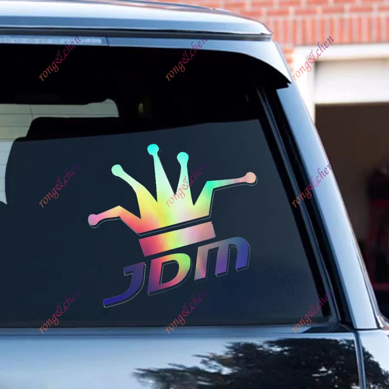 الكرتون مضحك سيارة ملصق JDM لسيارة دراجة نارية خوذة سباق الكمبيوتر المحمول جذع الجسم نافذة السيارة لوح التزلج مقاوم للماء بولي كلوريد الفينيل ملصق حائط من الفينيل