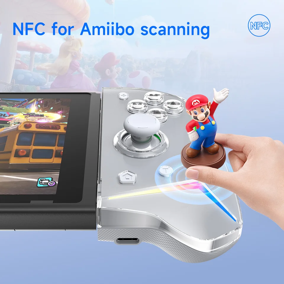 EasySMX S15 L/R Joypad Wireless RGB Controller Compatible with