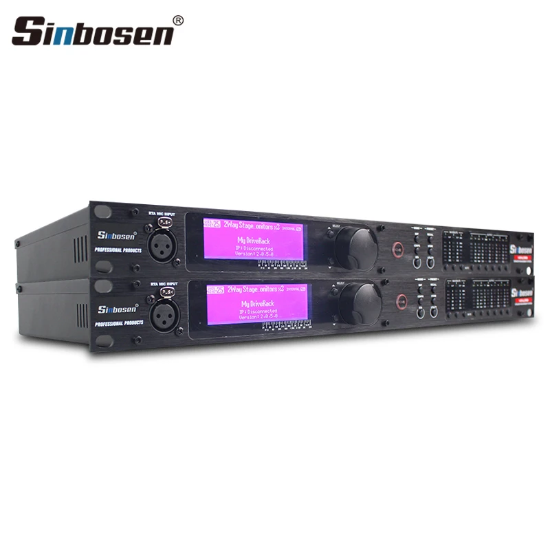 

V-360 Digital Dsp Audio Processor 3 in 6 Out Stage Audio Equipment
