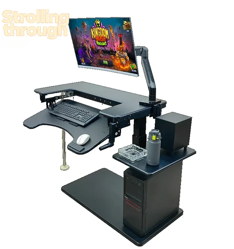 

Cross bed computer desk, laptop desktop computer desk, bedside table, lifting table, lazy table, cockpit suspension bracket