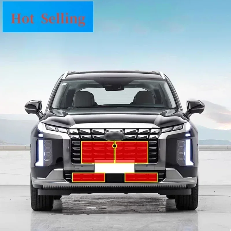 For Hyundai Palisade 2020 2021 2022 2023 Accessories Car Insect Prevention Net Anti-insect Mesh Grille Water Tank Insect Screen