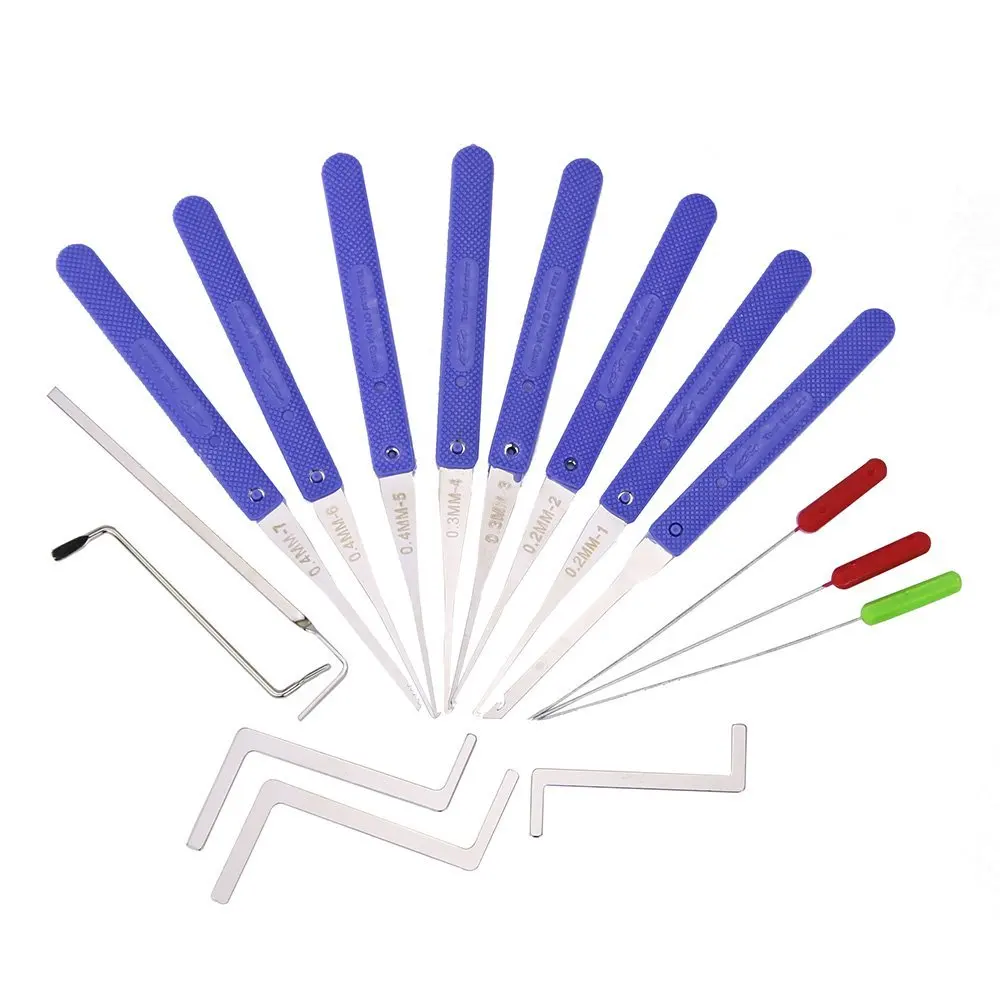 Imagem -06 - Conjunto Profissional de Pick Ferramentas para Remove Pino de Bloqueio Extractor de Chave Quebrada
