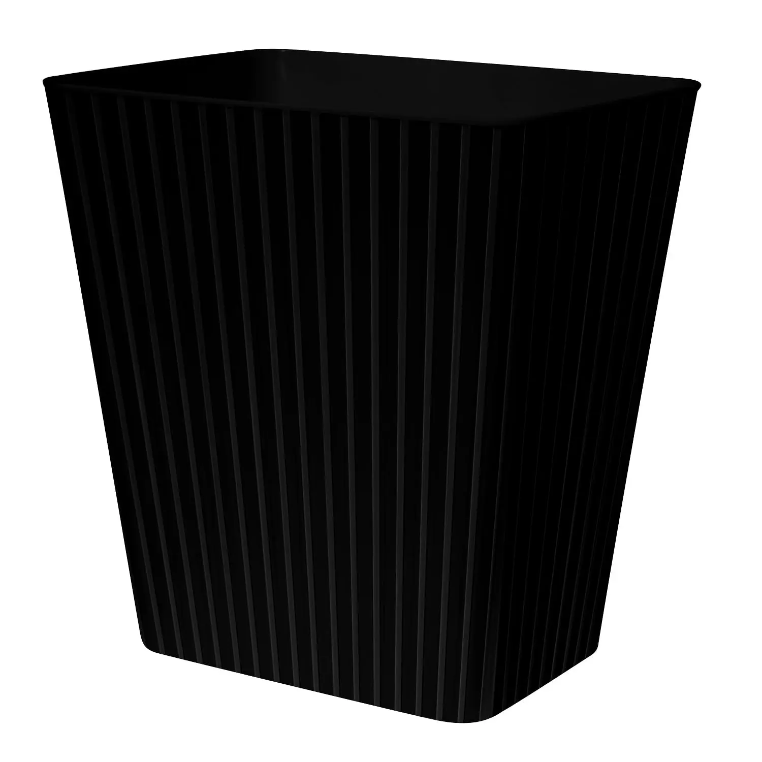 

3.5 Gallon Rectangular Trash Can for Bathroom, Laundry, Kitchen, Office - Black