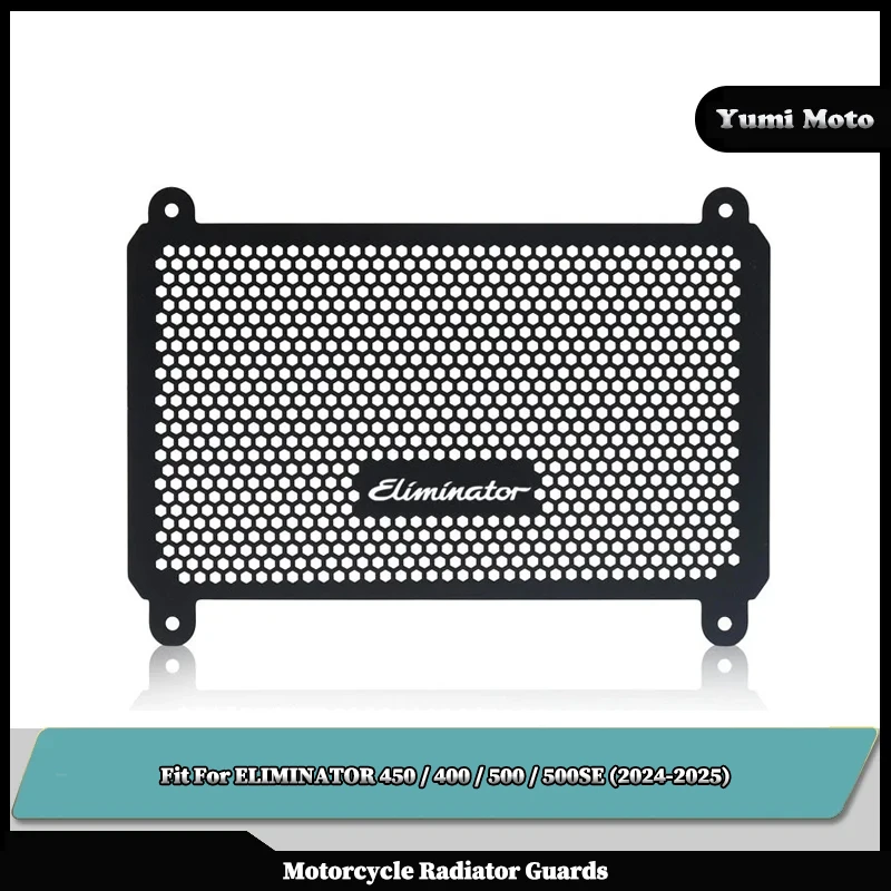

Motorcycle Accessories Radiator Grille Guard Cover Protector Fit For KAWASAKI Eliminator 450 400 ELIMINATOR500 500SE 2024 2025