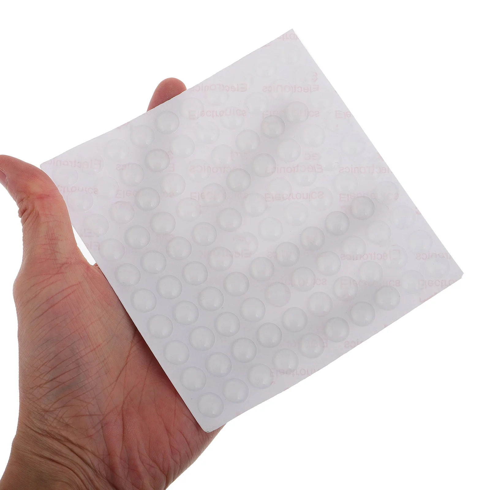 

200Pcs Transparent Silicone Furniture Pads Anti Slip Noise Dampening Bumpers Chair Legs Table Feet Cabinet Protection