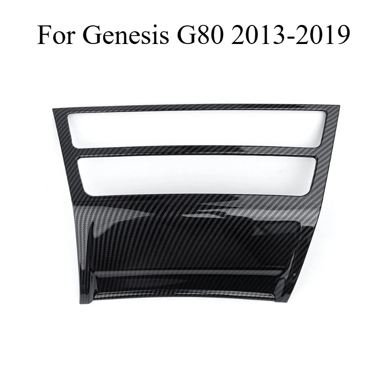 

Накладка на панель управления для Genesis G80 2013-2019 – отделка ручки климат-контроля с узором под карбон, аксессуары для интерьера