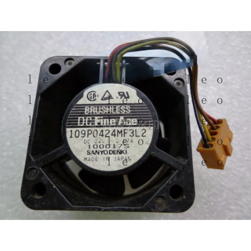 

GG for Sanyo 109P0424MF3L2 DC24V 0.07A 4cm 4028 4-wire cooling inverter fan