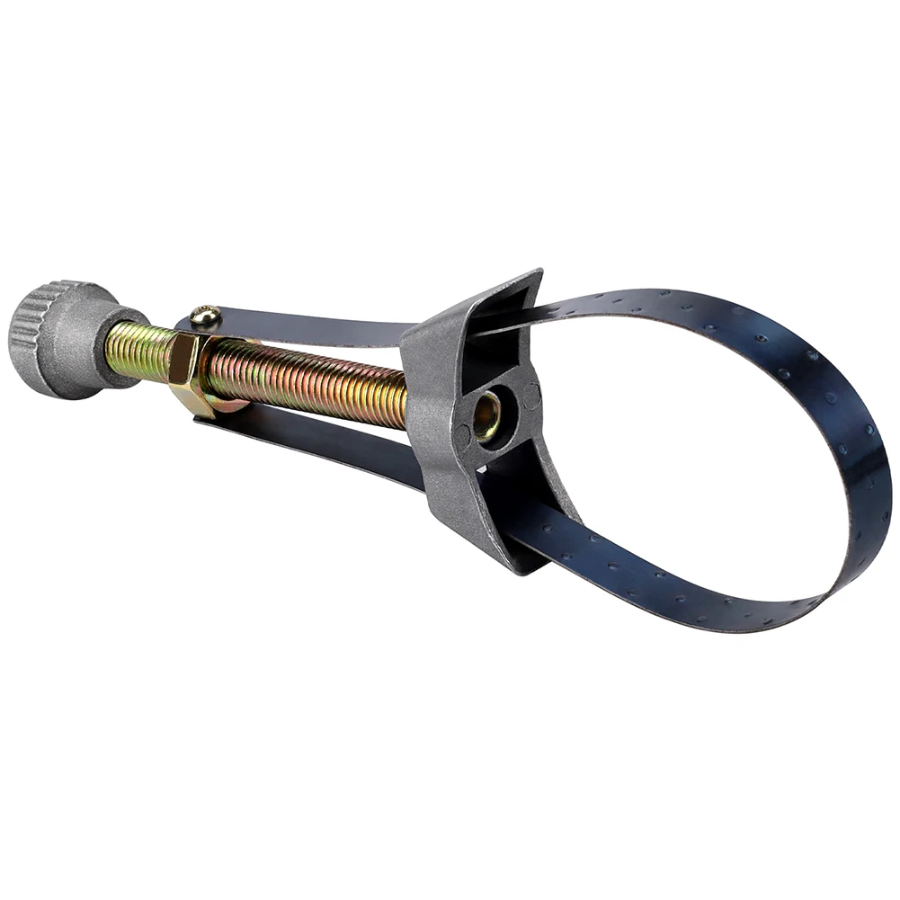 Motorcycle & Car Removal Tool Auto Cap Spanner Strap Oil Filter Wrench 60mm To 120mm Diameter Adjustable for Honda Yamaha Suzuki