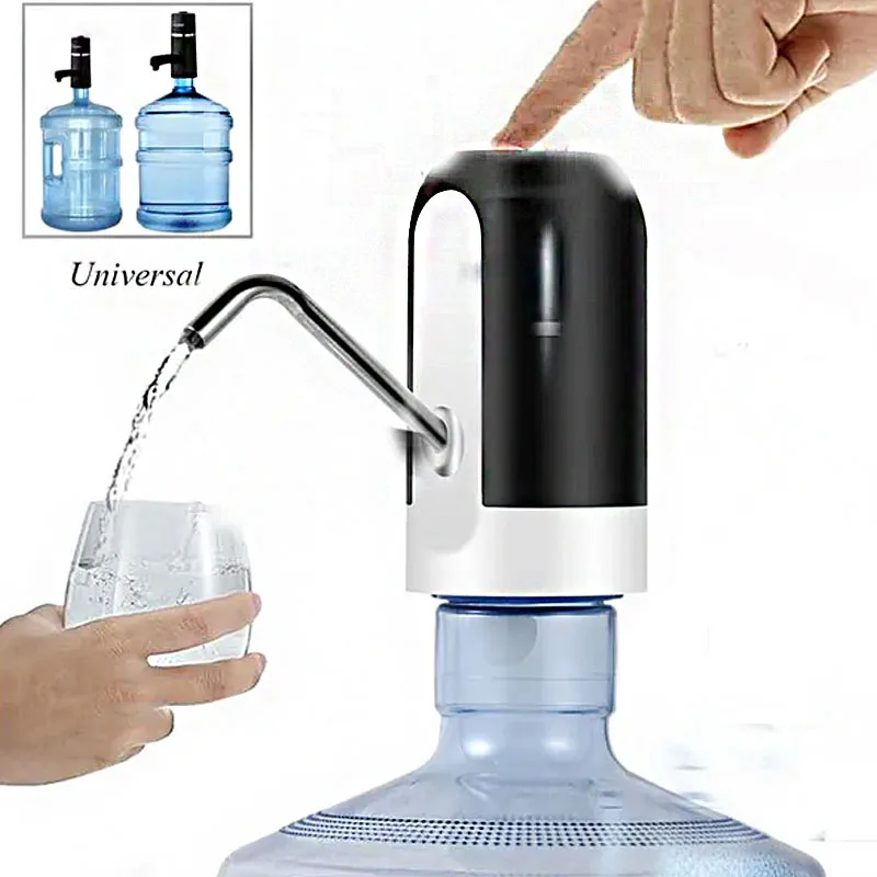 1PCS Automatic Electric USB  Drinking Pump USB Rechargeable Barreled Water Pump Dispenser Household Mini Water Jug Dispenser