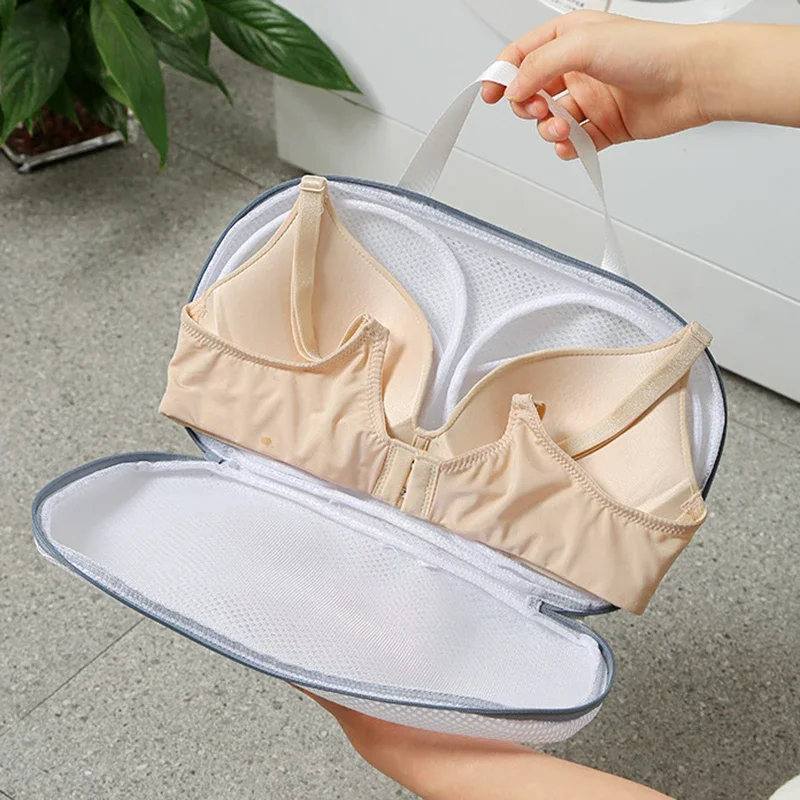 Anti-deformation Bra Mesh Bag Machine-wash Special Polyester Bra Mesh Bags Laundry Brassiere Bag Cleaning Underwear Mesh bag