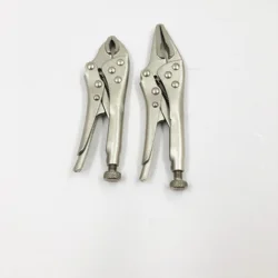 2pcs/set Mini Vice Grip Style Locking Pliers 5