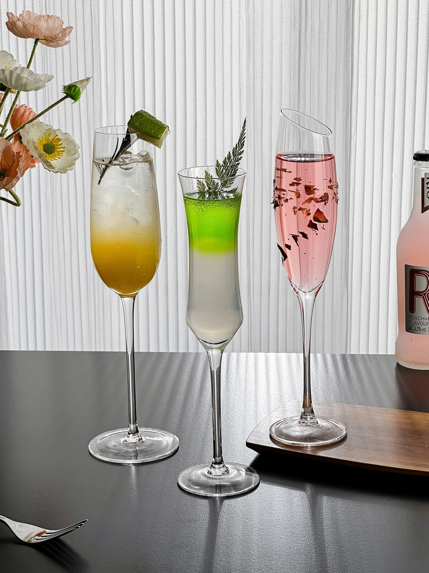 مجموعة أكواب شمبانيا إبداعية م - مراجعة Highball Glass Set وسعره