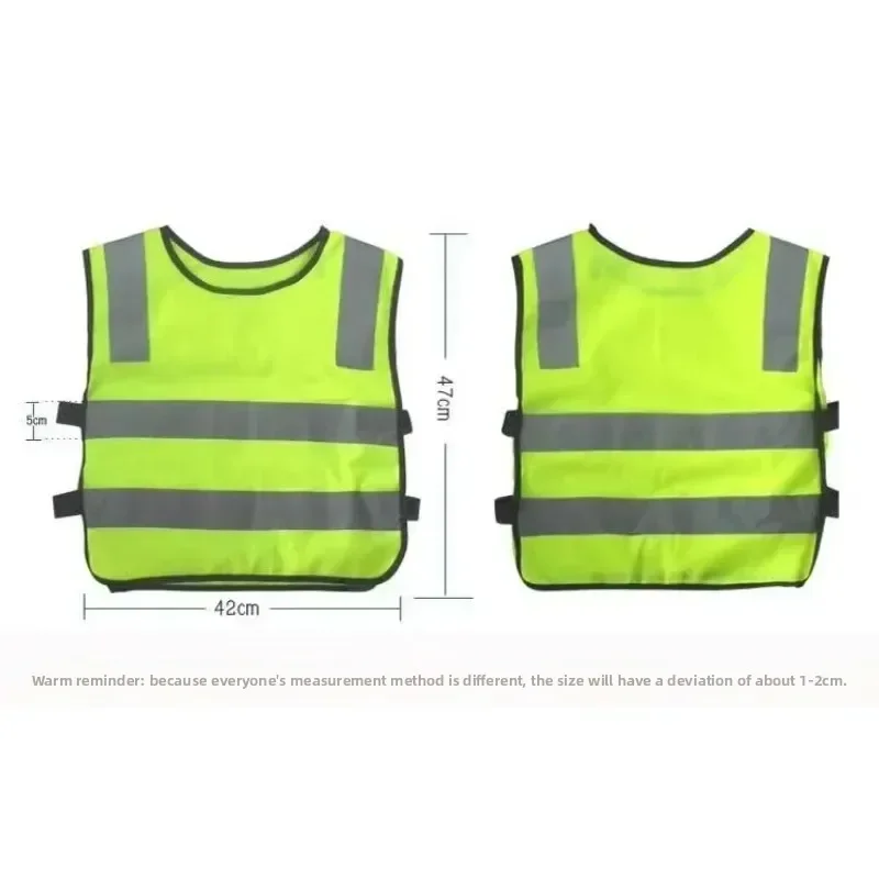 سترات عاكسة للسلامة الليلية للطلاب والأطفال، سترة تحذيرية لحركة المرور على الطرق للأطفال، سترات عاكسة للضوء، سترة ملابس