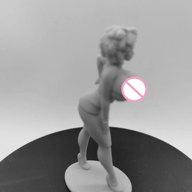 Figurka żywiczna Black Pearl skala 1/24, wysokość pionowa 75mm, zestaw do samodzielnego montażu, miniatury, model do sklejenia, niezmontowany, niepomalowany, diorama, zabawki.