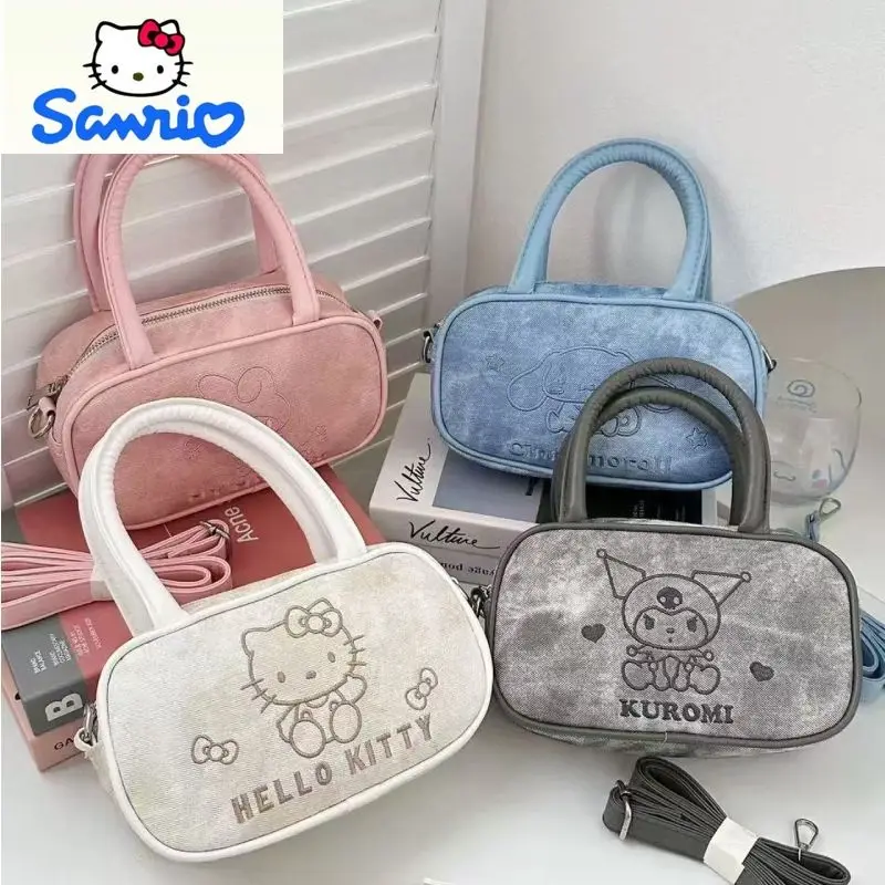 

Sanrio Fashion High Quality Cartoon Hello Kitty Handbag for Women, Cute, Sweet, Versatile Storage Crossbody Bag