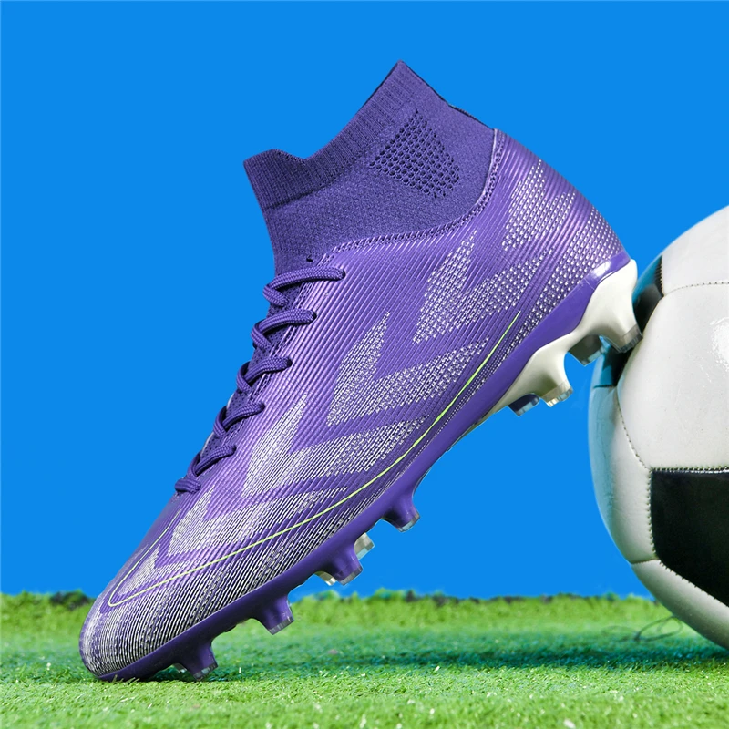 

Мужские футбольные бутсы Society Cleat Профессиональные футбольные бутсы до щиколотки Удобные нескользящие унисекс футбольные бутсы для тренировок на траве