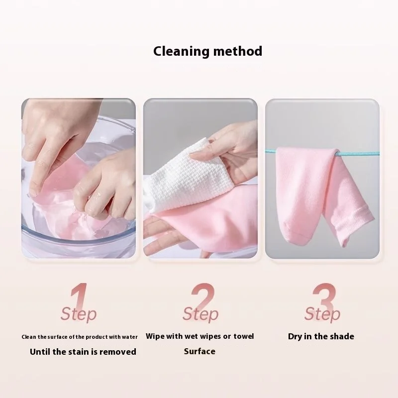 เจลฟิล์มเท้าถุงเท้าฟิล์มมือชุด Exfoliating Dead Skin Anti-heel แห้ง Cracked ซิลิโคนเท้า Protector Whiten Moisturizing Cover