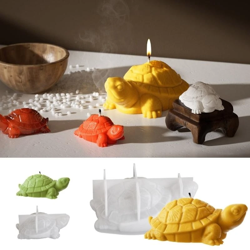 

XXFD Heat Resistant Turtles Mold For Crafting Elegant Table Display Decoration