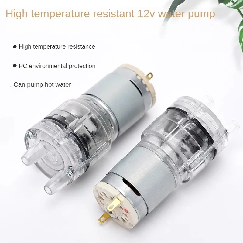 Dc12V pump high temperature long life diaphragm self-priming pump tea set drinking machine small motor Electric tool accessories