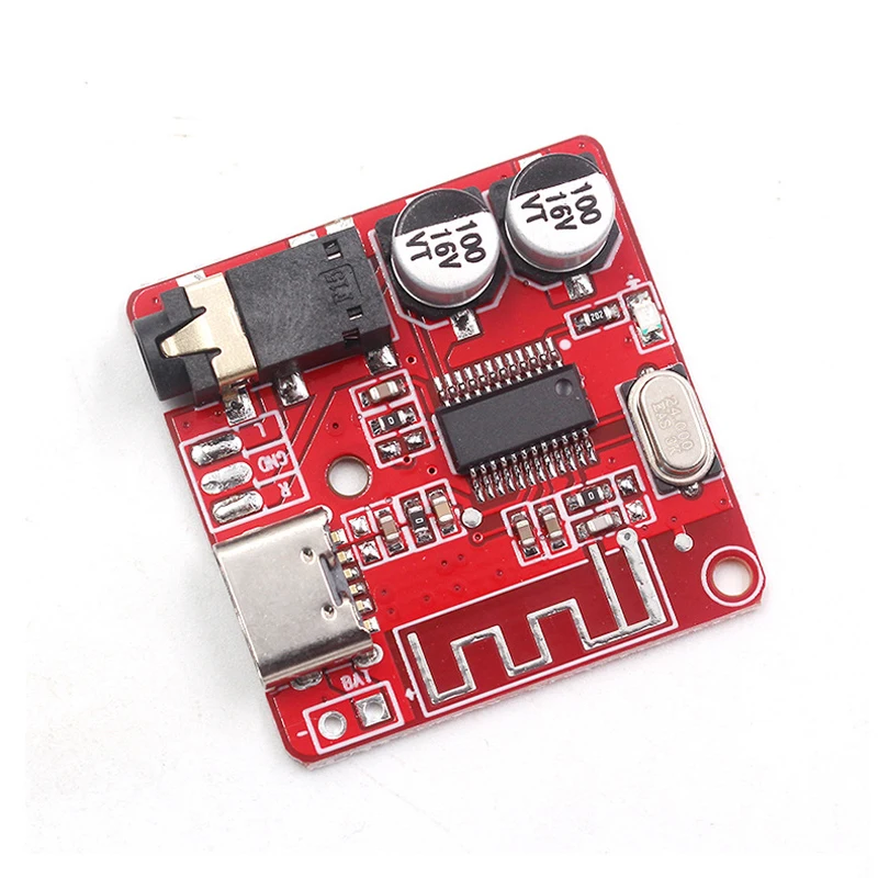 TYPE-C DIY Wireless Bluetooth Audio Receiver BT 5.1 MP3 WAV Decoding Board Speaker Amplifier Moudle For A2DP/AVCTP/AVDTP AVRCP/H view 4