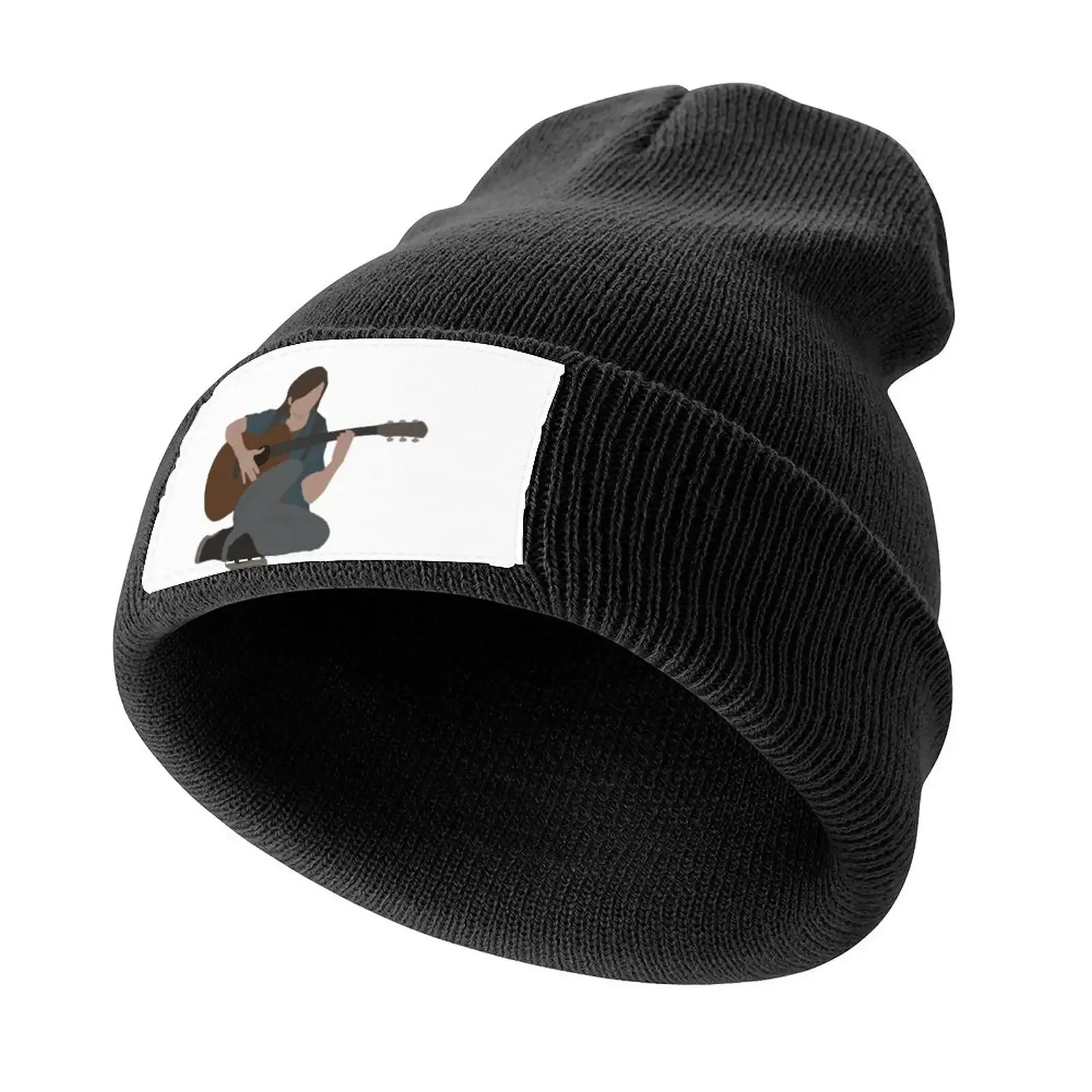 The Last of Us - Ellie Guitar Knitted Cap Hat Man For The Sun Hat Beach Snapback Cap Beach Outing Women's 2025 Men's