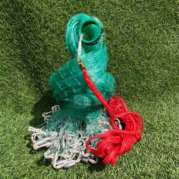 

Catch Big Fish Monofilament Cast Net Nylon Monofilament Hand Throwing Net Casting Net