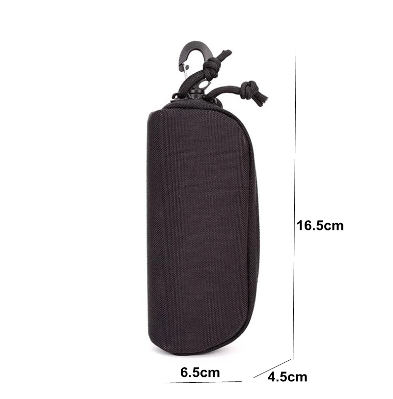 Taktisches MOLLE-Brillenetui: 1000D Nylon, stoßfest, tragbar – geeignet als Jagdbrillenbox und Outdoor-Sonnenbrillenetui – Detail 5