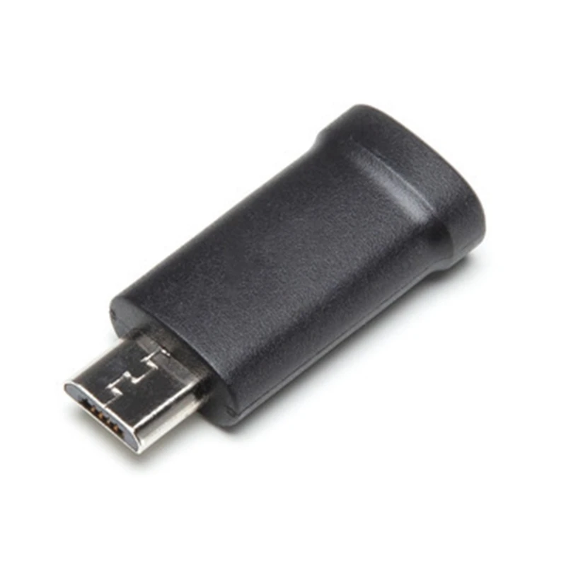 محول كابل كاميرا أسود يحول النوع C إلى موصل Micro USB لـ Ronin