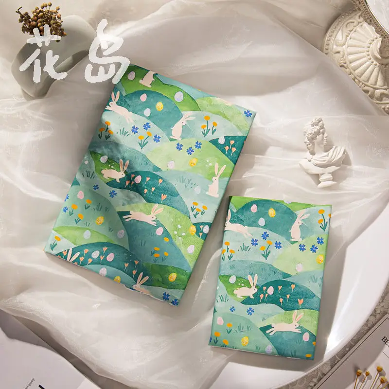 Cute Rabbit Cloth Protective Sleeve for A6 A5 Notebook Journals Planner Book Diary Protect Cover Book Sleeve Cover