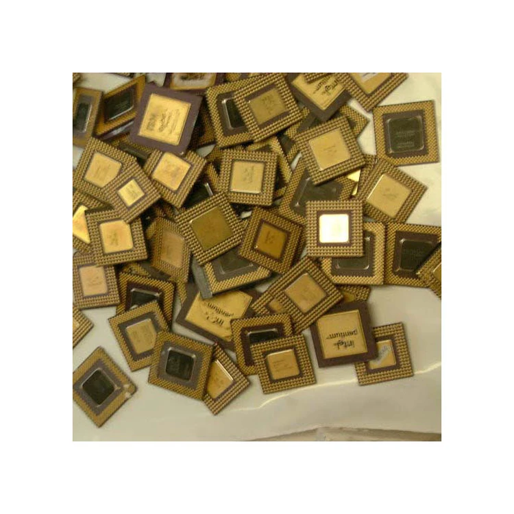 Pemasok Terbaik Scrap CPU Keramik Pentium Pro Gold / Scrap CPU Kelas Tinggi / Komputer