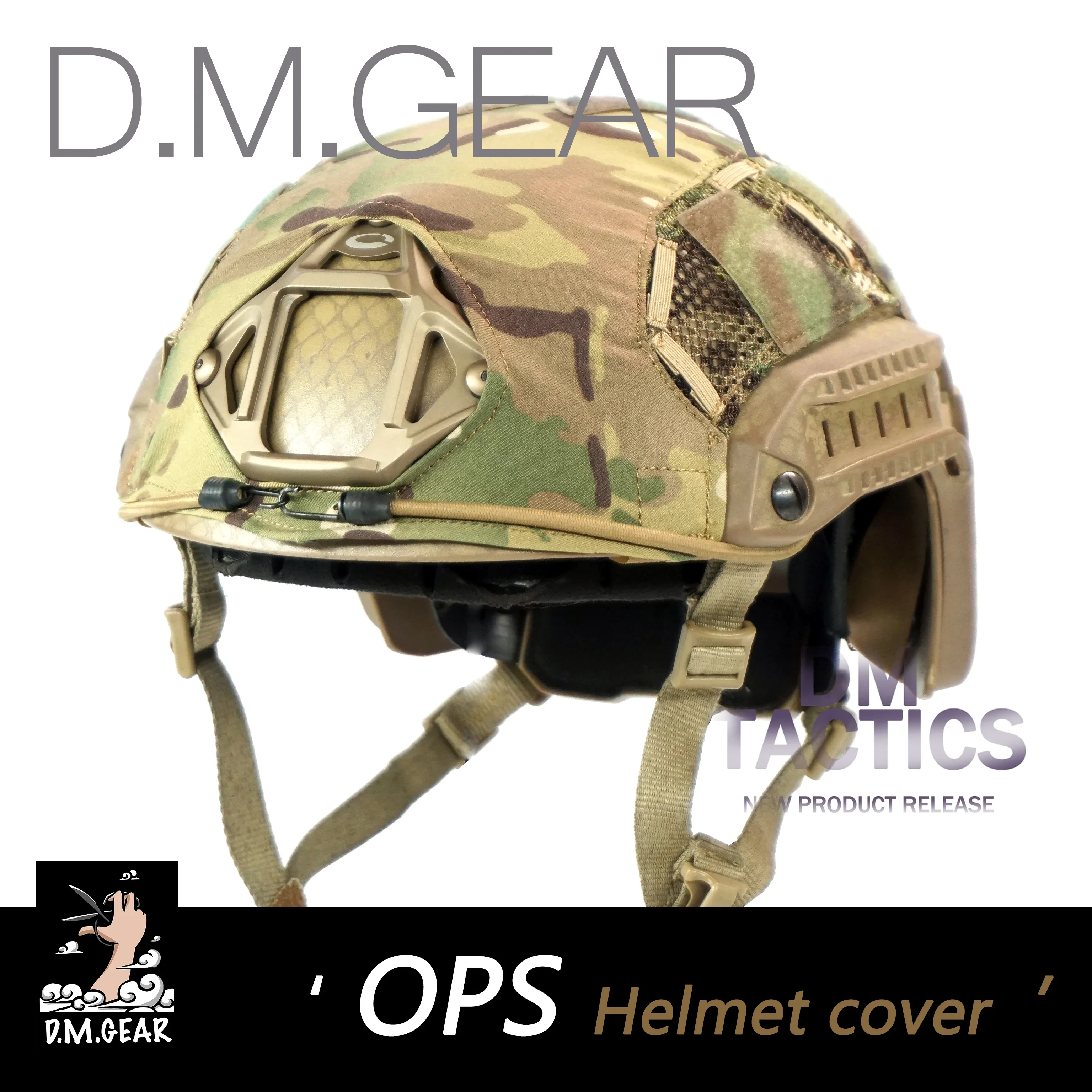 DMGear SF 헬멧 커버 OPS-CORE FAST SF HELMET COVER 헬멧 천 Fans Collection Hunting Supplies