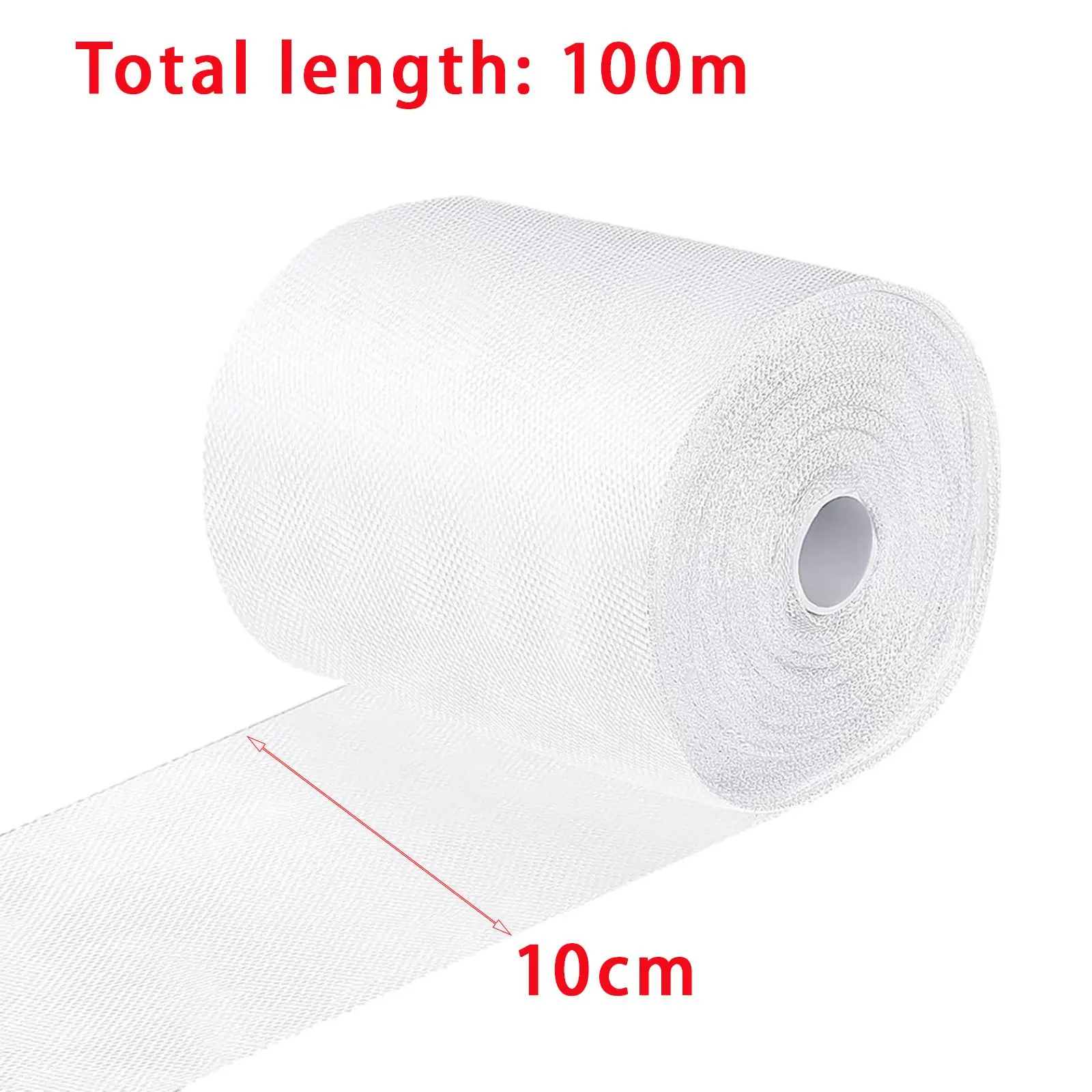 Fiberglass Cloth Roll Fiberglass Cloth Tape Fiberglass Insulation Mesh Glass Fiber Roll for Seams Boat General Purpose Repair