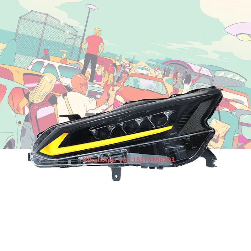 

For Nissan Teana 2019-2021 LED Modified Headlight LED Headlight Assembly Car Accessories Auto Headlamp