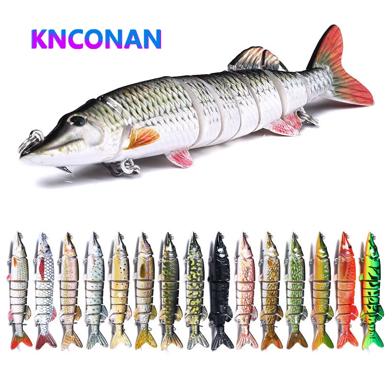 

KNCONAN 20CM 67.5G Sinking Wobblers Fishing Lures Jointed Swimbait Hard Bait Fishing Tackle For Bass Isca Crankbait Bass lure