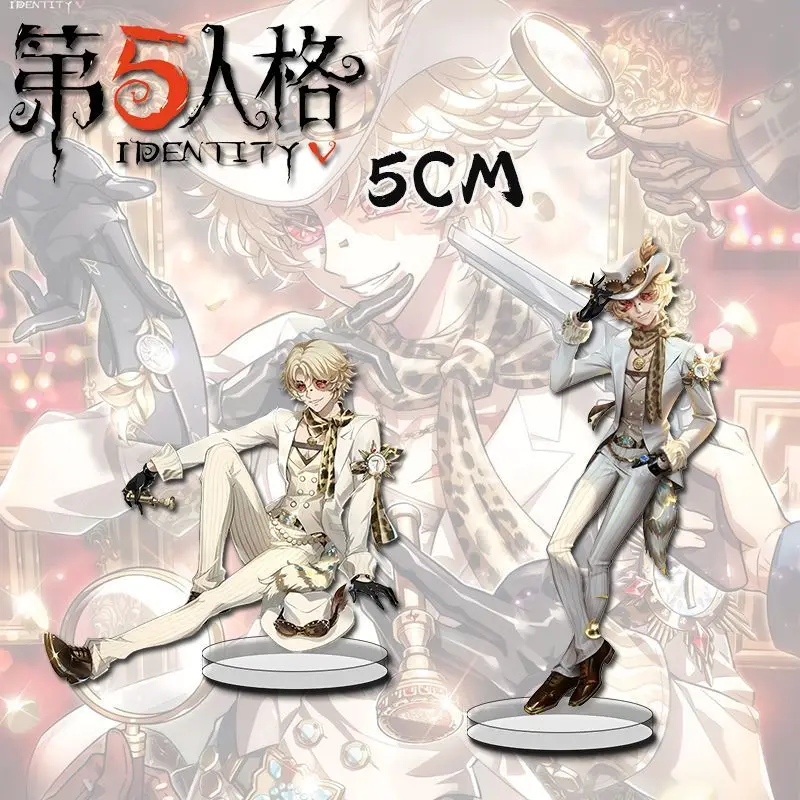 Identity V Norton Campbell Q-version Game Cosplay Mini Acrylic Figure Stand Display Model BL Desk Decor Birthday Gift