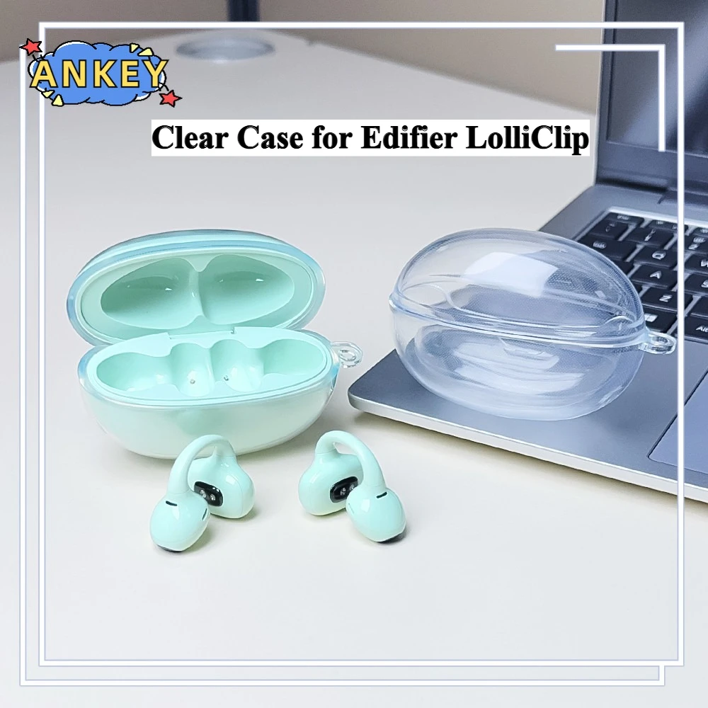 Étui Transparent en TPU pour écouteurs Edifier LolliClip, housse en Silicone TPU pour écouteurs Étui Transparent en TPU pour écouteurs Edifier LolliClip, housse en Silicone TPU pour écouteurs